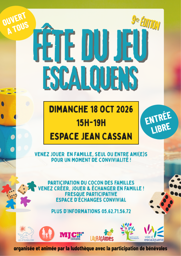 Dimanche 18 octobre 2026 - Salle des fêtes - Espace Jean Cassan
